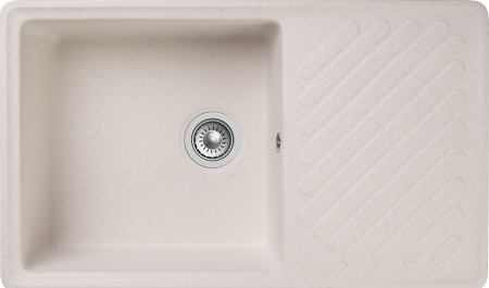 Кухонная мойка GranFest Quartz 53, 53 белый
