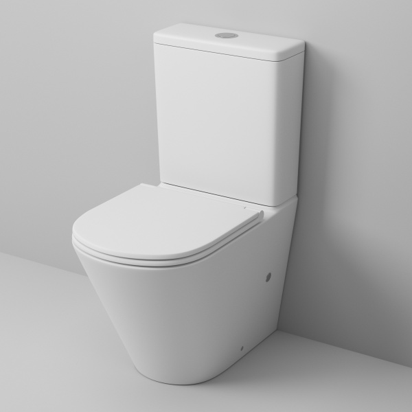 Унитаз напольный безободковый Grossman  GR-4450MS с сиденьем микролифт