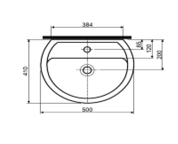 Раковина IFO Fargen RP1211-050100