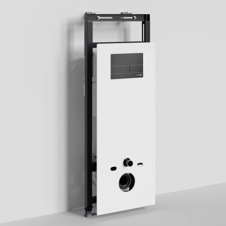 Инсталляция для подвесного унитаза WasserKraft Salm 27TLT.010.ME.WH.MB04