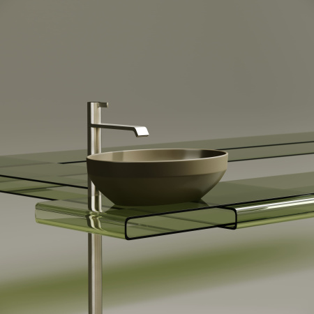 Раковина накладная (50,2х36,3) Ceramica Nova ELEMENT CN6056MC