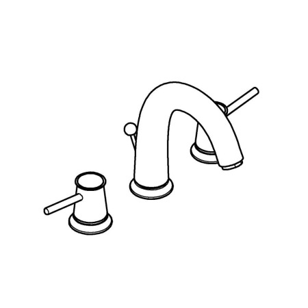 Смеситель для раковины GROHE BauClassic 20470 000 (20470000) хром