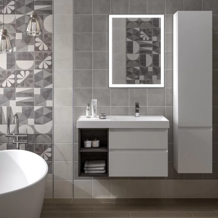 Пенал Kerama Marazzi Cubo 165 CUB.165Lh\WHT.M матовая