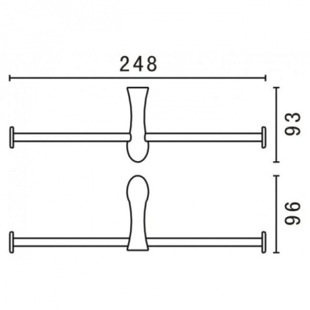 Держатель туалетной бумаги Art&Max AM-E-1583B