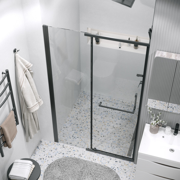 Душевая дверь (120х195) Grossman Pragma 100.K33.03.120.21.00, распашная