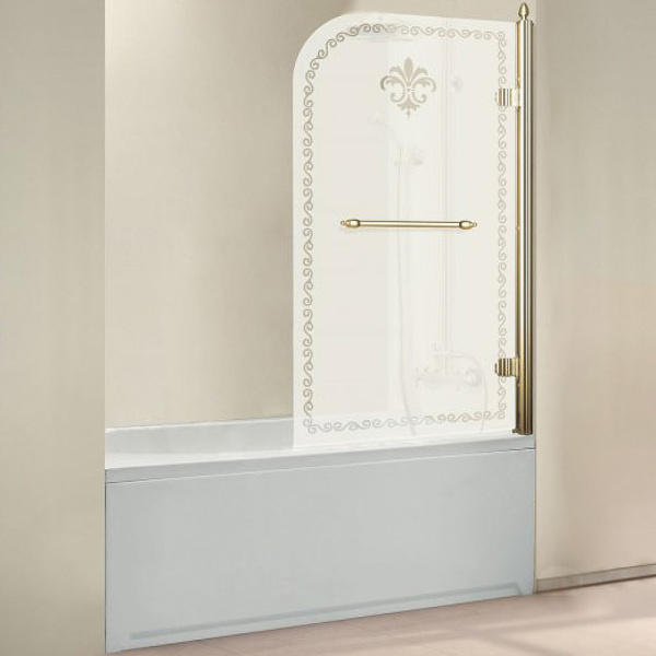 Шторка для ванны Cezares RETRO-V-1-80/145-PP-G-R