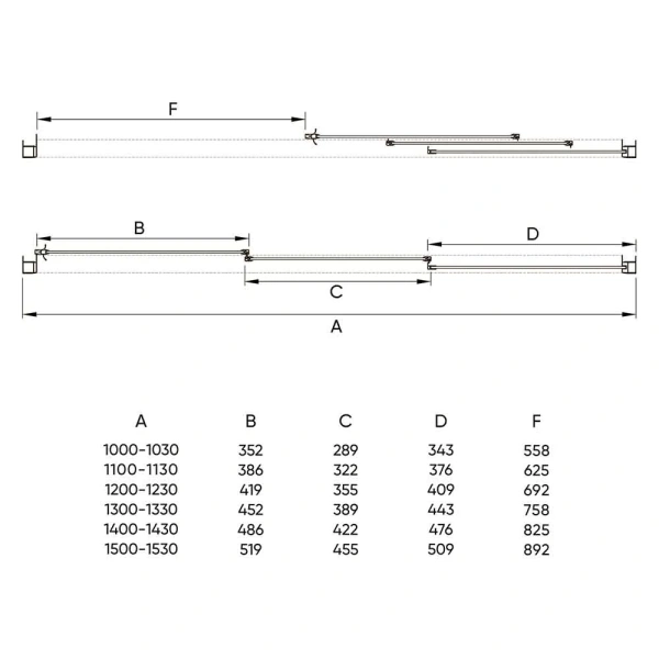 Душевая дверь Veconi Vianno VN-31, (120х195) VN31-120-01-C5