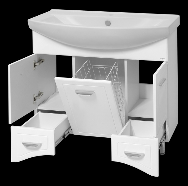 Тумба под раковину Misty Дрея 85 Э-Дре01086-01К2Я