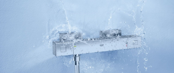 Термостат для душа, Grohe Grohtherm Cube 34488 000 (34488000) хром