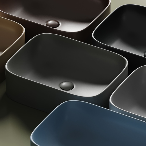 Раковина накладная (50,5х38) Ceramica Nova ELEMENT CN6052ML