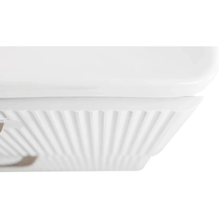 Тумба под раковину BelBagno Due DUE-500-2C-SO-BL-P без ручек, Bianco Lucido