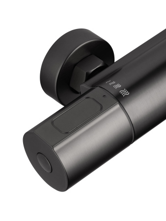 Смеситель для душа с термостатом WONZON & WOGHAND INN 2, темный графит WW-A2006-A-BGG