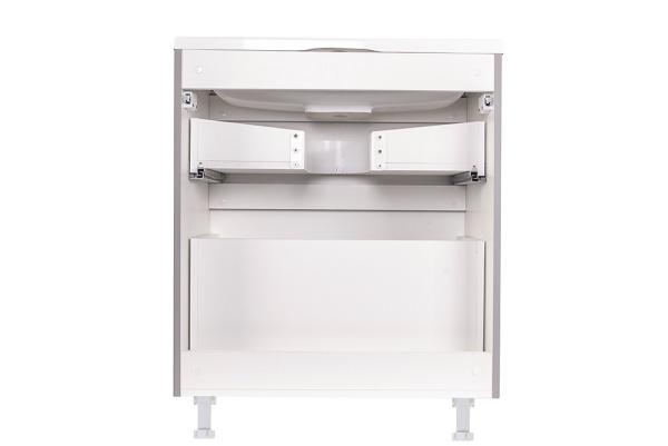 Тумба под раковину напольная Style Line Бергамо СС-00002312 серый