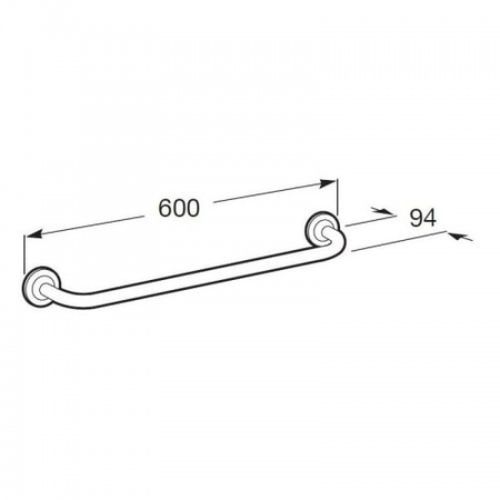 Полотенцедержатель Roca Hotels Classic 815422001