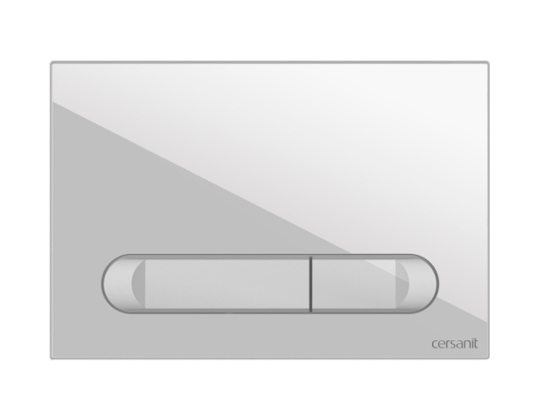 Кнопка Cersanit ESTETICA пластик белый 64109