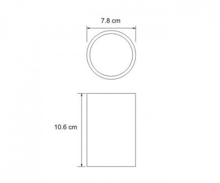 Стакан WasserKraft Elde 3628