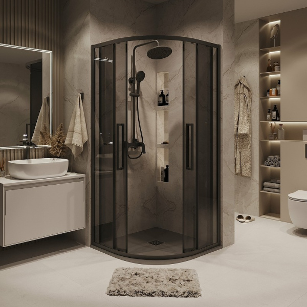 Душевой уголок (80х80) Grossman Cosmo 301.K33.02.8080.21.10