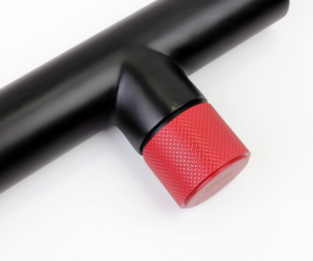 Смеситель для раковины Bronze de Luxe AVANGARDE черный, красный 2021RH