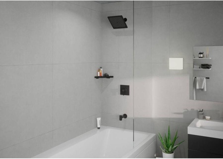 Верхний душ Hansgrohe Crometta E 240 1jet 26726670 черный матовый