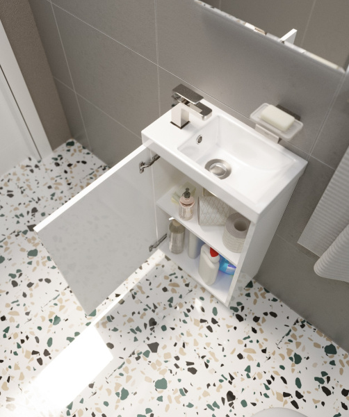 Тумба под раковину 1Marka  Ноктюрн 40П У37625