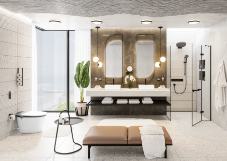 Мыльница Hansgrohe AddStoris 41746670 черный матовый