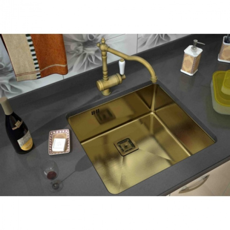 Кухонная мойка Zorg SZR-44-G BRONZE