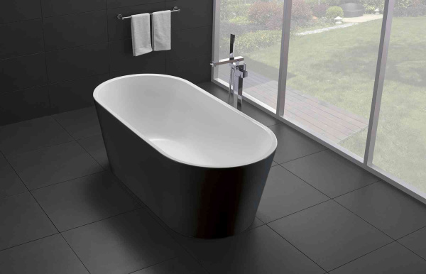 Акриловая ванна (180x80) BelBagno BB71-1800-NERO