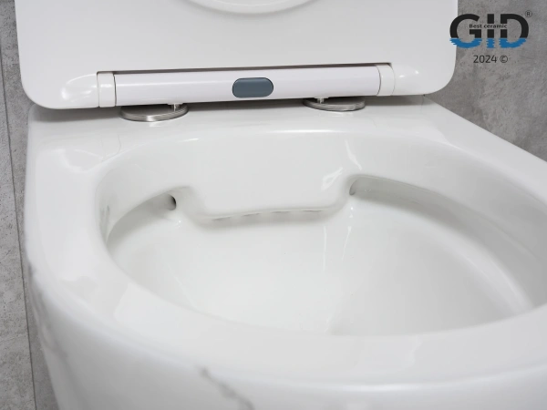 Подвесной унитаз безободковый Ws2198 (СС) под камень