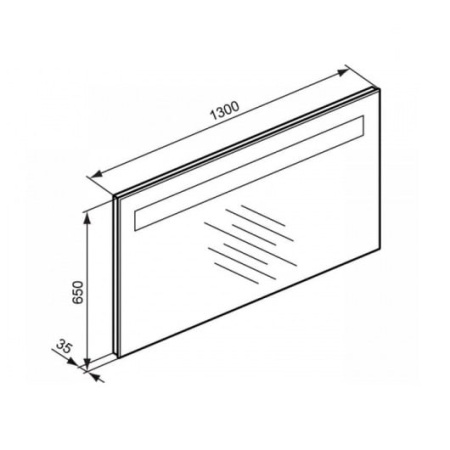 Зеркало Ideal Standard Strada E0388BH