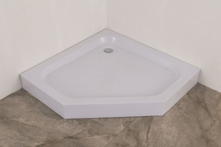 Акриловый поддон для душа (88х88) Agger A03-090TCR/T белый
