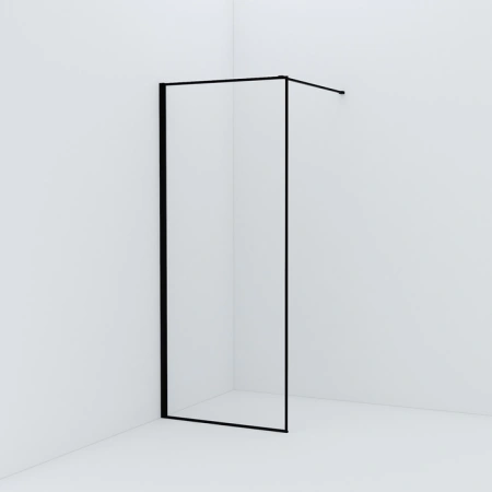 Душевая перегородка IDDIS Slide Walk In черный 80x195 см (SLI8BS8i23)