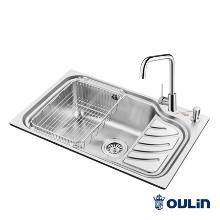 Кухонная мойка (69х45) Oulin OL-327L