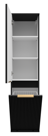 Пенал с бельевой корзиной Brevita Enfida 40    ENF-05040-020БкL