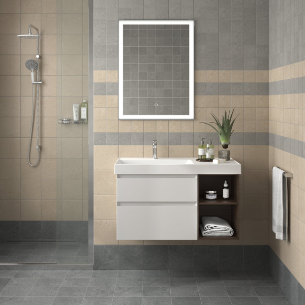 Раковина подвесная (90х48) Kerama Marazzi Cubo CU.wb.90lh