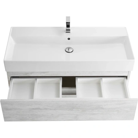 Тумба под раковину Cezares MOLVENO 46-100-2C-SO-LB Legno Bianco