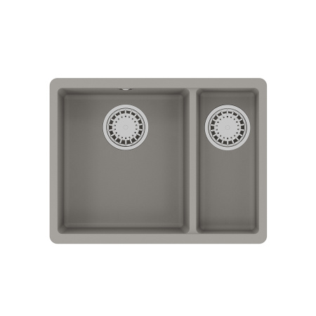 Кухонная мойка Lemark SINARA 550.2-U  грей 9910081