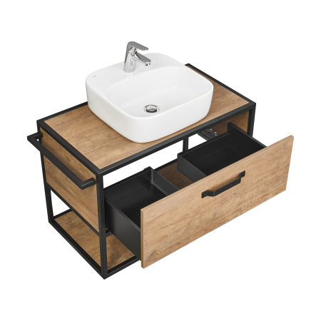 Тумба под раковину Aquaton Лофт Фабрик 80 1A242401LTDY0