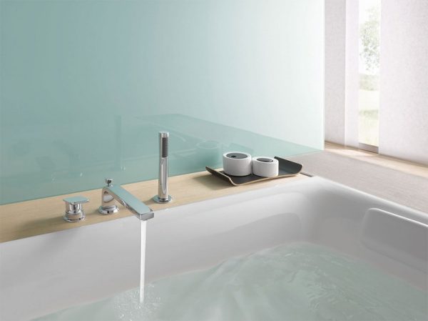 Смеситель на борт ванны Kludi E2 494470575