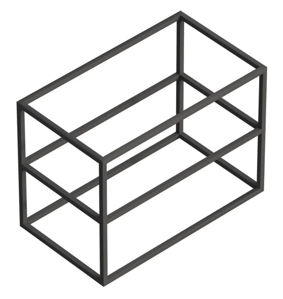 Консоль под раковину Cezares CADRO 50-100/50/58-2C-SO-MET-ST