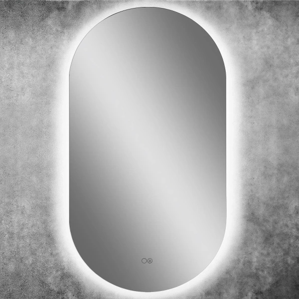 Зеркало с холодной подсветкой Art&Max Torino AM-Tor-500-900-DS-F-H