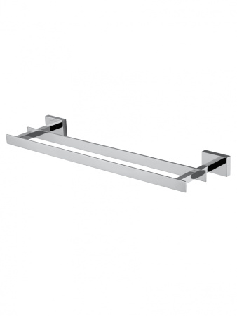Полотенцедержатель двойной WONZON & WOGHAND FLAT, хром WW-9711-45CM