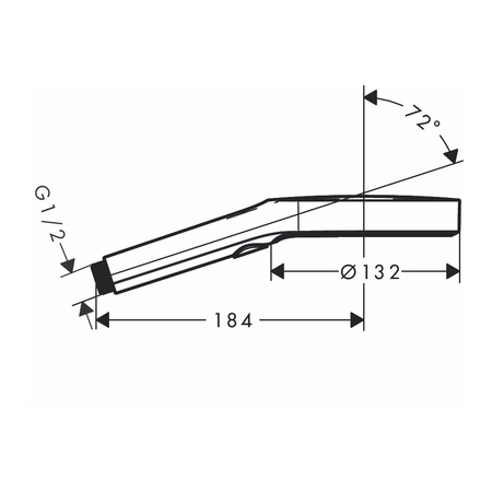 Ручной душ Hansgrohe Rainfinity 130 3jet 26864000 хром