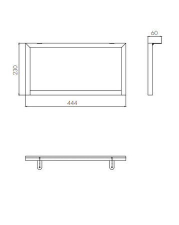 Ножки Aquaton Лофт Урбан 1A255203LQX70
