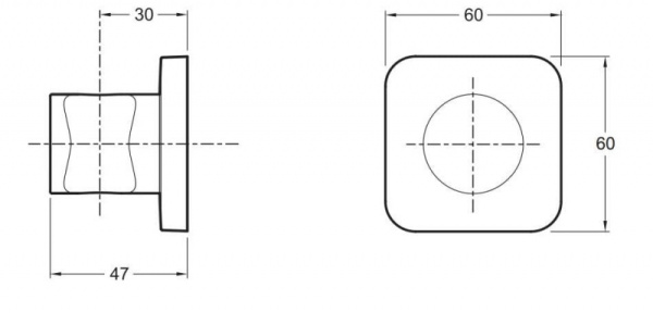 Держатель для душа Jacob Delafon 8468D-CP