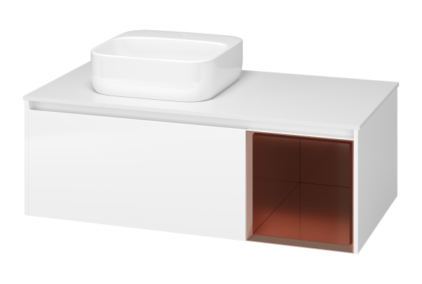 Тумба под раковину Misty Севан 105  П-Сев-01105-011Я