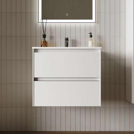 Тумба под раковину Sancos  Cento CN60W белый глянец