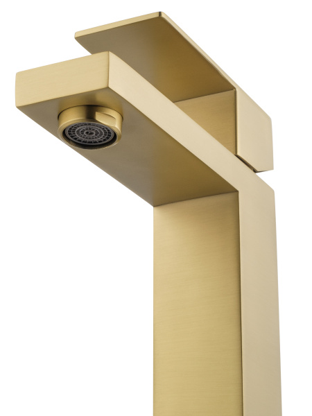 Смеситель для раковины WONZON & WOGHAND, брашированное золото WW-A40982-BG Смеситель для раковины WONZON & WOGHAND, брашированное золото WW-A40982-BG