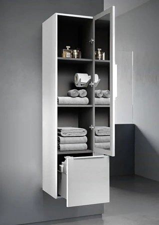 Пенал подвесной Cezares  Premium 55501 Bianco opaco