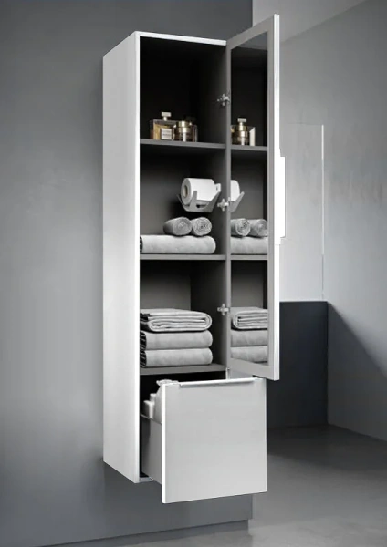 Пенал подвесной Cezares  Premium 55501 Bianco opaco