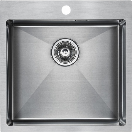 Кухонная мойка Paulmark Velten PM905151-BS брашированная нерж. сталь